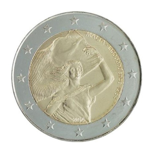 Independencia Malta 2014 2 euro