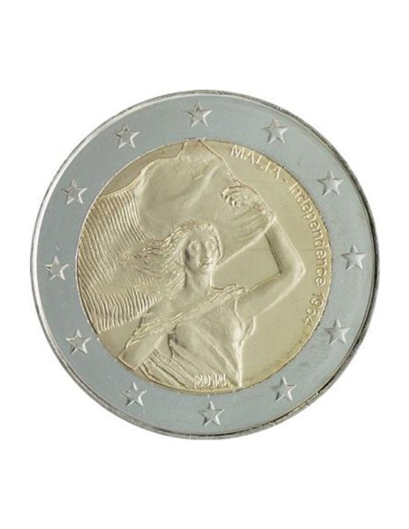 Independencia Malta 2014 2 euro