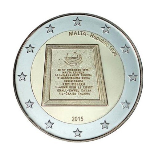 República Malta 2015 2 euro
