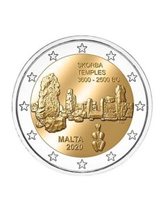 Templo Skorba Malta 2020 2 euro