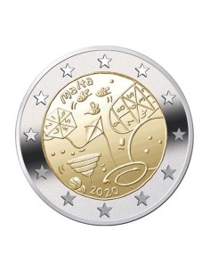 Niños y solidaridad Malta 2020 2 euro