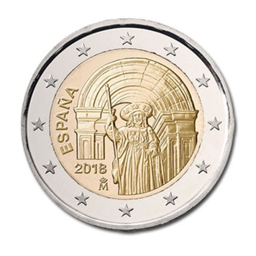 Santiago de Compostela España 2018 2 euro