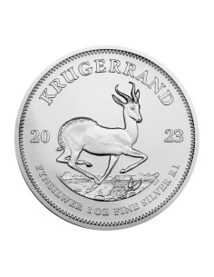 Moneda Krugerrand 2023 Sudáfrica 1 Onza Plata