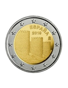Muralla de Ávila España 2019 2 euro