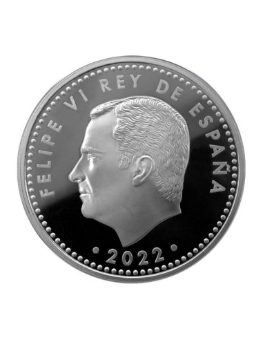 Moneda Clara Campoamor 10 euro plata 2022 españa reverso