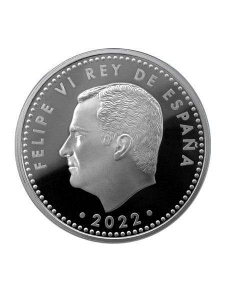 Moneda Clara Campoamor 10 euro plata 2022 españa reverso