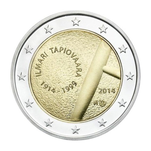 Ilmari Tapiovaara Finlandia 2014 2 euro