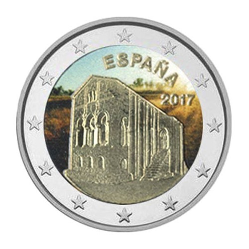 Santa María de Naranco España 2017 2 Euro color