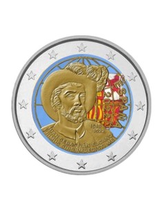 Vuelta al Mundo España 2022 2 Euro color