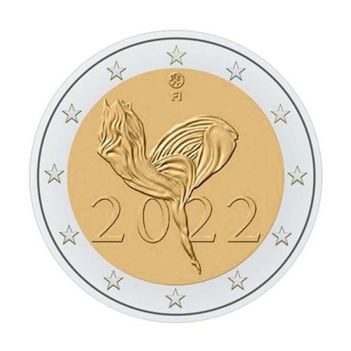 Ballet nacional Finlandia 2022 2 euro