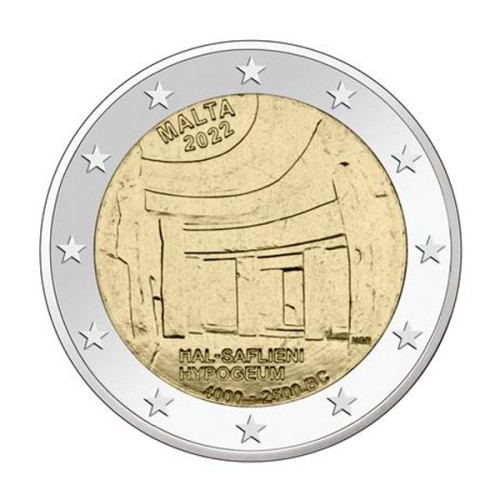 Hipogeo Hal-Saflieni Malta 2022 2 euro