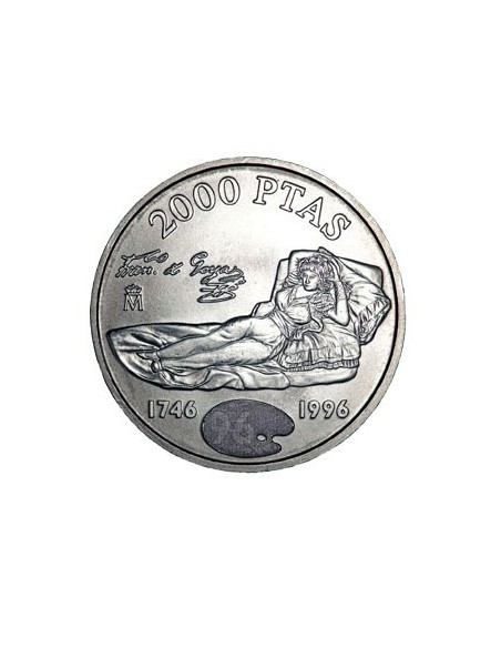 Maja vestida España 1996 2000 Pesetas