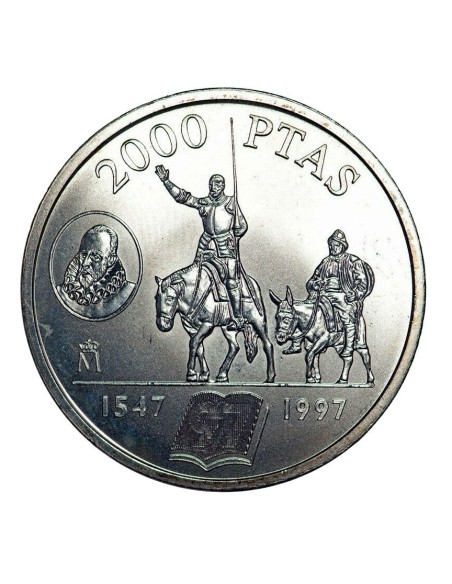 Miguel de Cervantes España 1997 2000 Pesetas