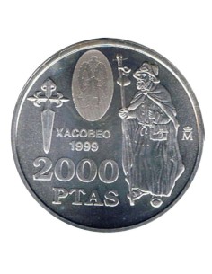 Xacobeo España 1999 2000 Pesetas