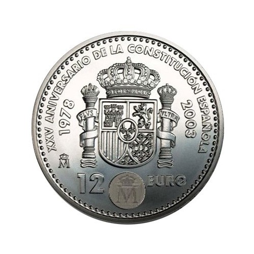 Constitución España 2003 12 Euro