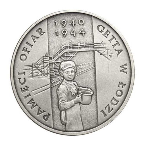 Moneda de Plata 2004 Polonia Wn Memoria Víctimas