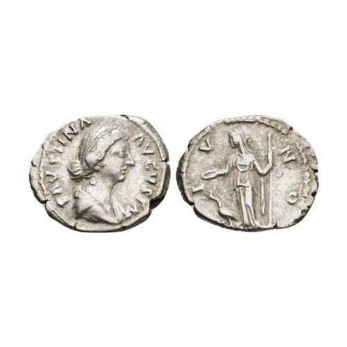 Annia Galeria Faustina Denario 125-176 a.C.