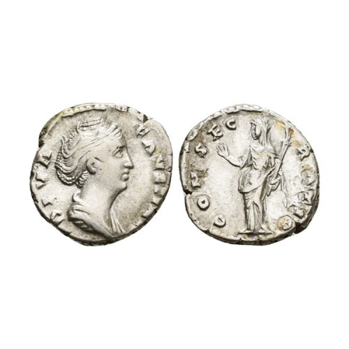 Annia Galeria Faustina Denario 104-141 a.C.