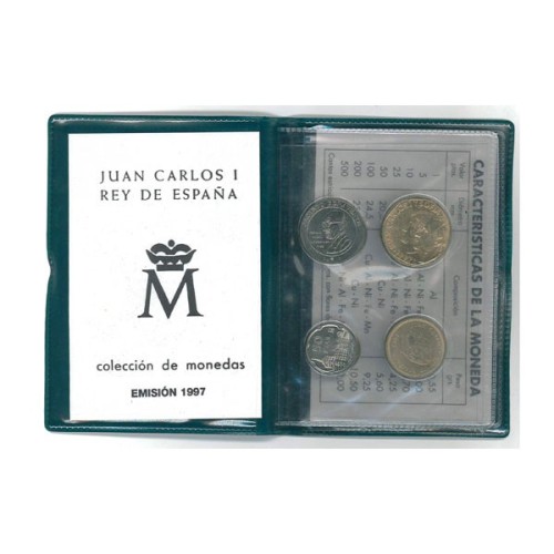 Carterita 8 monedas Juan Carlos I España 1997