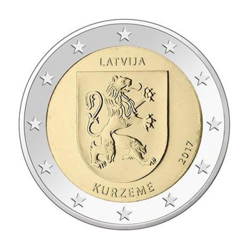 Kurzeme 2 Euro Letonia 2017