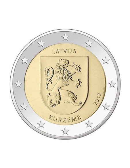 Kurzeme 2 Euro Letonia 2017