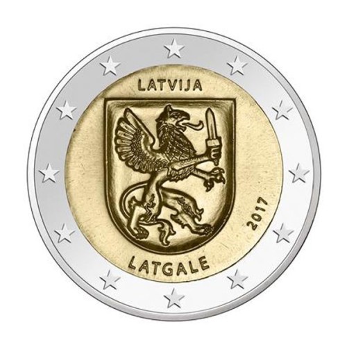 Latgale 2 Euro Letonia 2017