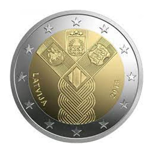 Centenario Estados Bálticos 2 Euro Lituania 2018