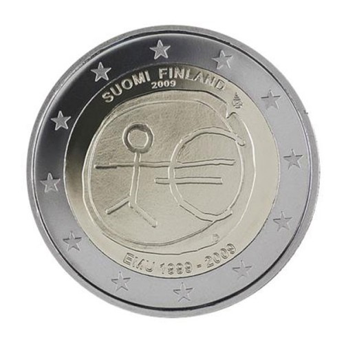 10º Aniversario del Euro 2 Euro Finlandia 2009