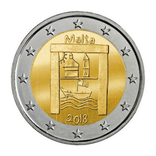 Solidaridad Malta 2018 2 Euro