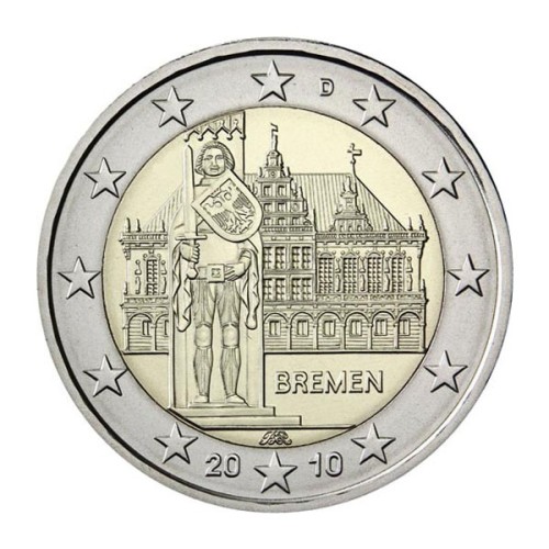 Bremen Alemania 2010 2 Euro
