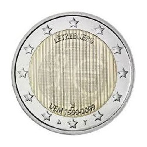 10º Aniversario del Euro 2 Euro  Luxemburgo 2009