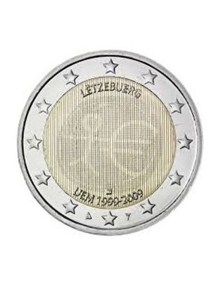 10º Aniversario del Euro 2 Euro  Luxemburgo 2009