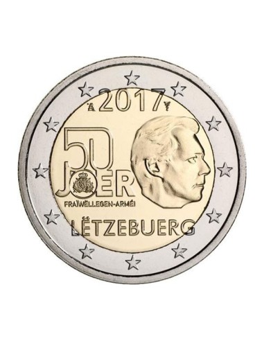 Servicio militar Luxemburgo 2017 2 Euro