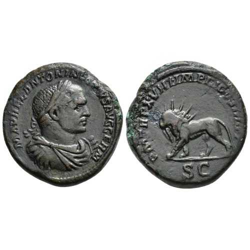Sestercio Caracalla 215 a. de C. Roma