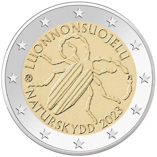 Moneda 2 Euro Finlandia 2023