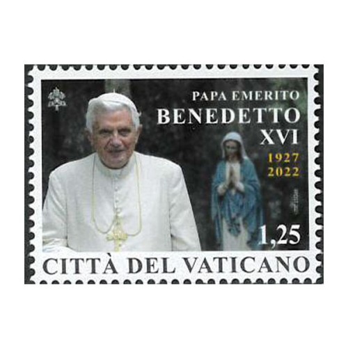 Benedicto XVI Vaticano 2023 1 valor