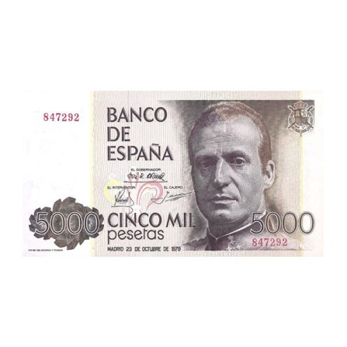 Billete España 5000 Pesetas Juan Carlos I