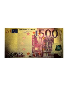 Billete 500 Euro En oro