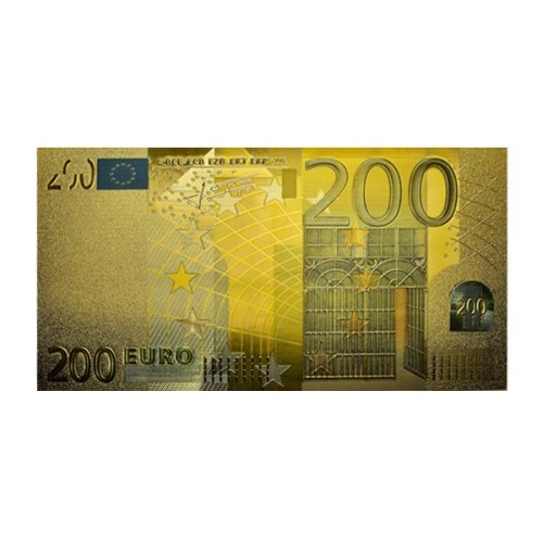 Billete 200 Euro Oro