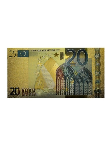 Billete 20 Euro oro