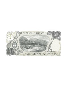 Billete Argentina 1976 50 Pesos 2