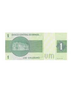 Billete Brasil 1970 1 Cruzeiro 2