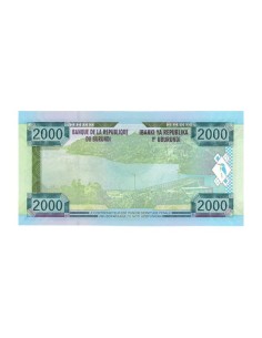 Billete Burundi 2008 2000 Francos 2