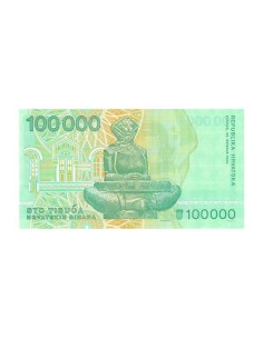 Billete Croacia 1993 100000 Dínar 2