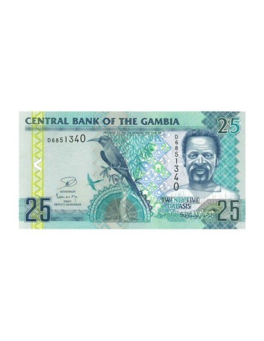 Billete Gambia 2006 25 Dalasis