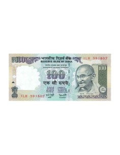 Billete India 2012 100 Rupias