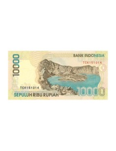 Billete Indonesia 1998 10000 Rupias 2