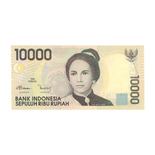 Billete Indonesia 1998 10000 Rupias