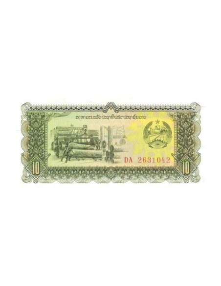 Billete Laos 1979 10 Kip