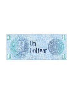 Billete Venezuela 1989 1 Bolívar 2
